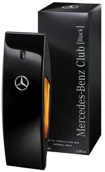 Mercedes Benz Club Juodas EDT tualetinis vanduo, 100 ml