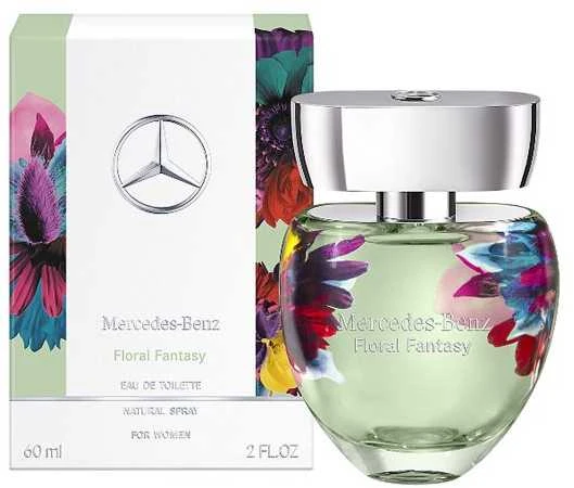 MERCEDES-BENZ FLORAL FANTASY tualetinis moterų vanduo, 60 ml
