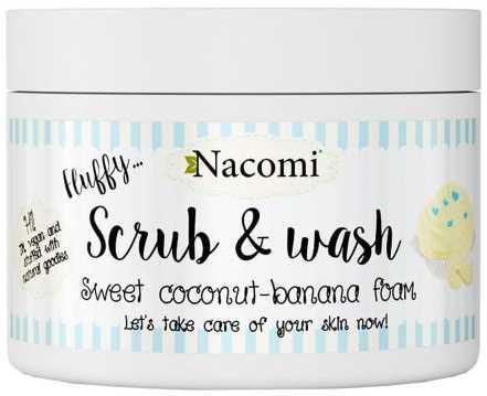 Nacomi Scrub & Wash, 180 ml