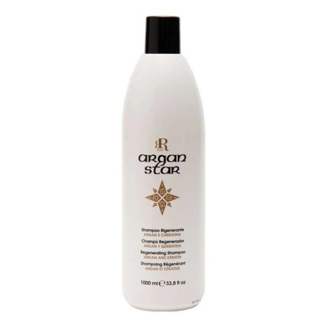 RR LINE ARGAN STAR plaukų šampūnas, 1000 ml