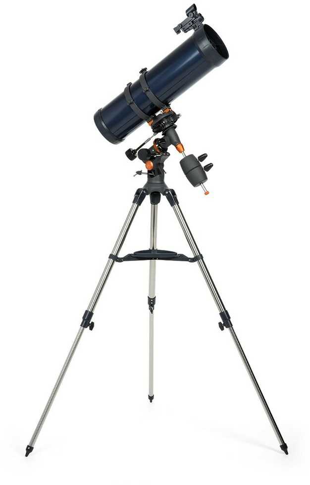 Teleskopas Celestron Astromaster 130EQ Reflector 33x Juodas, Mėlyna, Pilkas