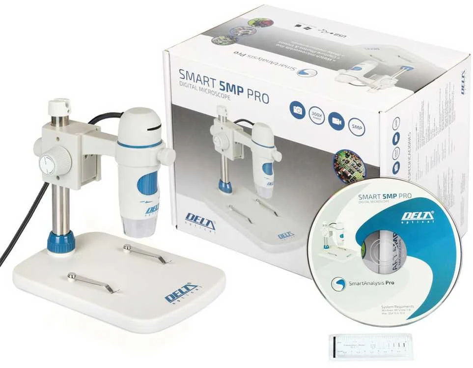 Deltaoptical Mikroskopas su laikikliu (skaitmeninis) PRO 5 MP