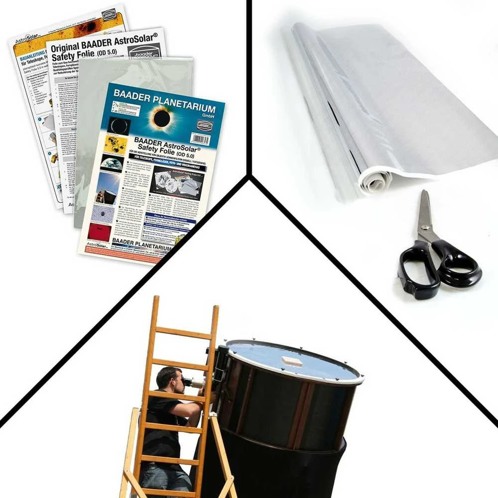 Baader Planetarium Filtras Saulei Baader AstroSolar safety filmas A4