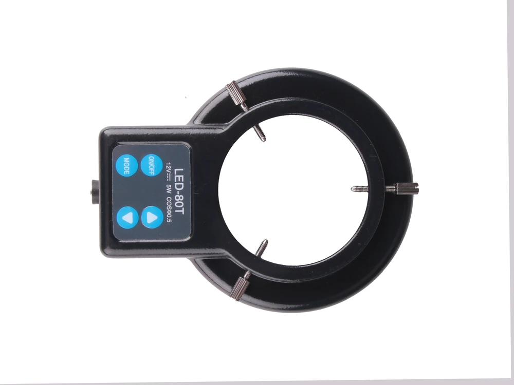 Deltaoptical Stereomikroskopo žiedinis apšvietimas LED 80