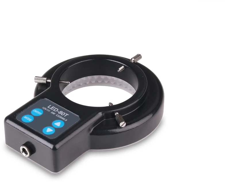 Deltaoptical Stereomikroskopo žiedinis apšvietimas LED 80