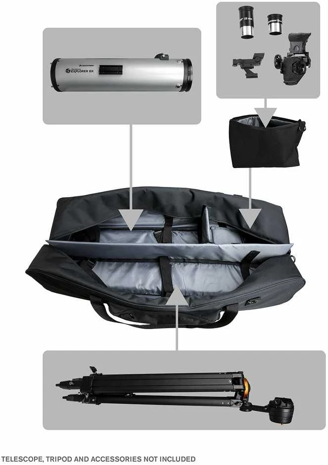 Celestron 40 colių teleskopo trikojo krepšys