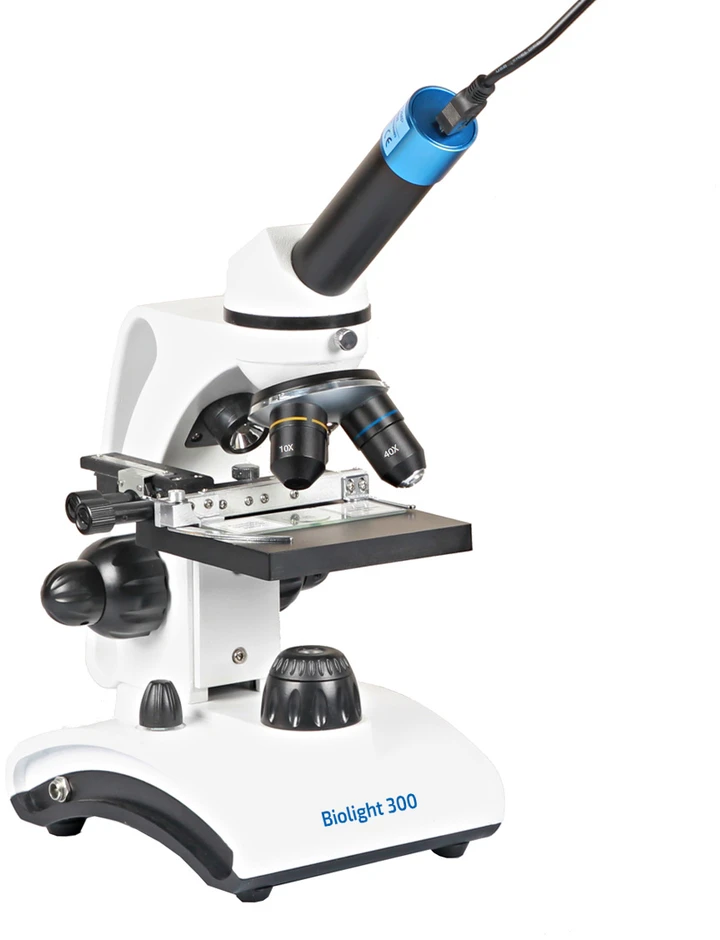 Deltaoptical Mikroskopas Biolight 300 su video kamera