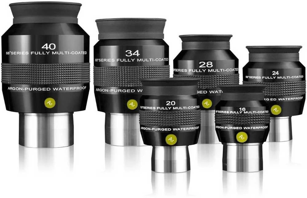 Bresser Okuliaras EXPLORE SCIENTIFIC 68° Ar 34mm (2")