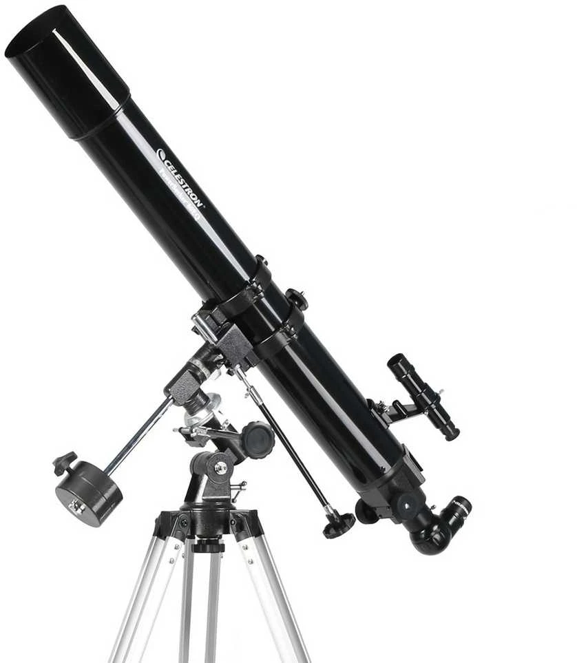Teleskopas - Celestron PowerSeeker 80EQ 225x Juodas