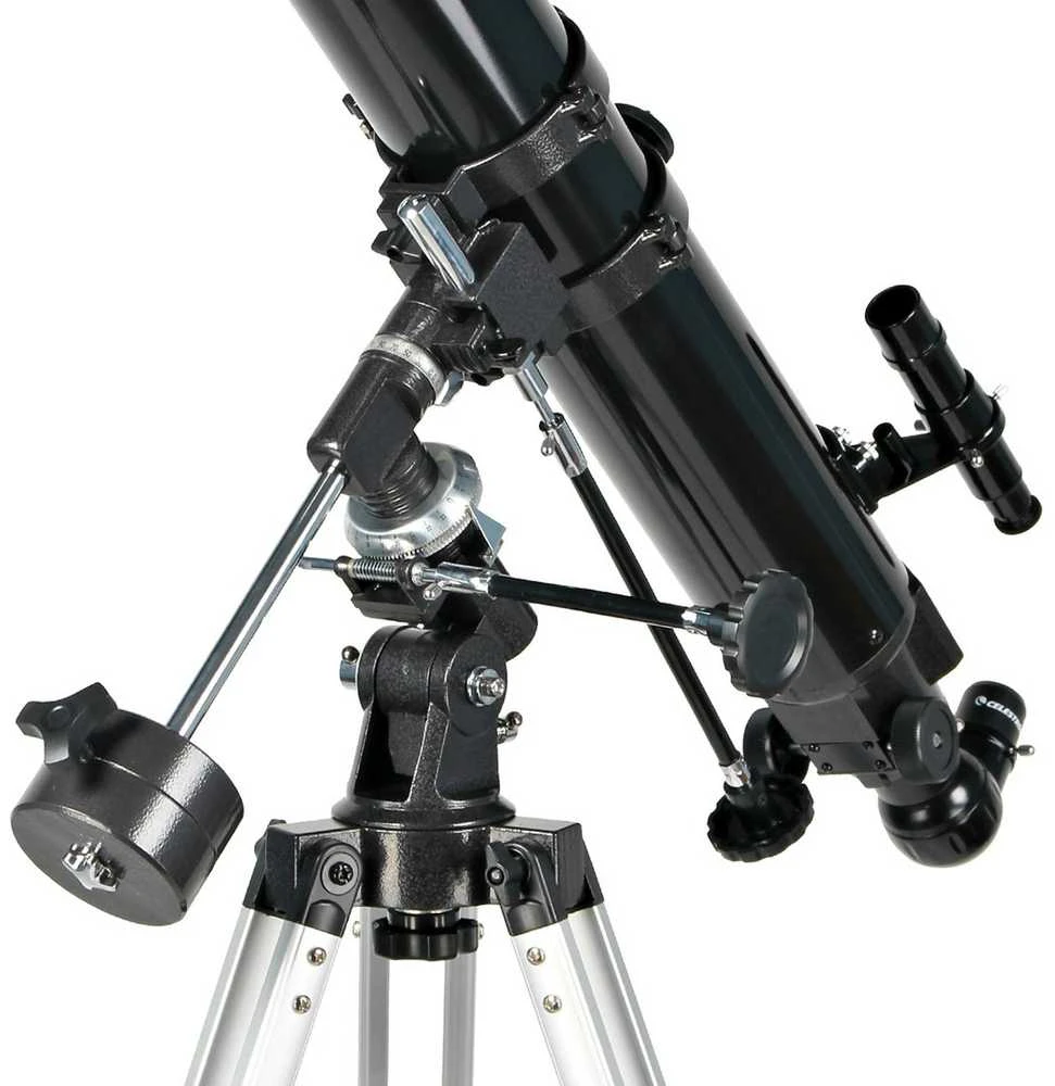 Teleskopas - Celestron PowerSeeker 80EQ 225x Juodas
