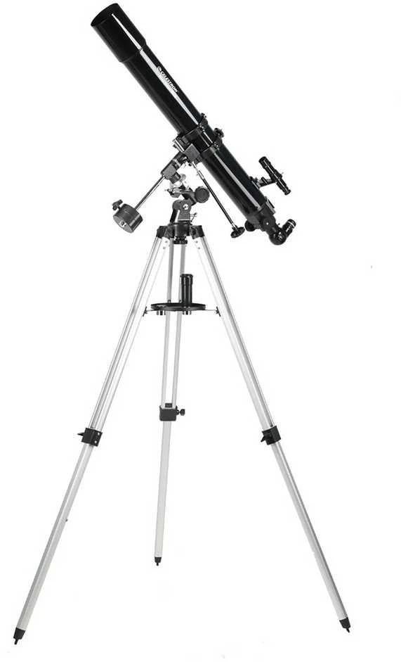 Teleskopas - Celestron PowerSeeker 80EQ 225x Juodas
