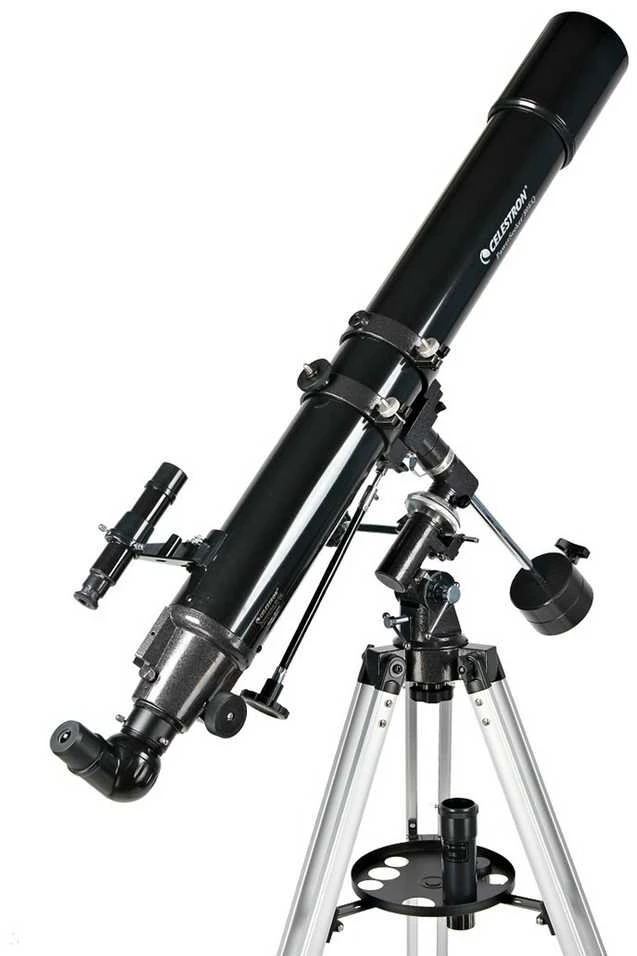 Teleskopas - Celestron PowerSeeker 80EQ 225x Juodas
