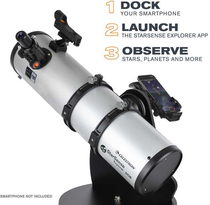 Celestron StarSense Explorer 130 mm Dobsono teleskopas