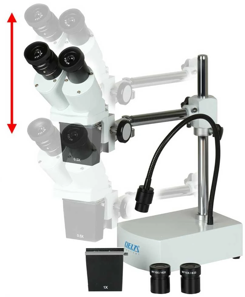 Žiūronai DeltaOptical Binokuliarinė lupa Discovery L