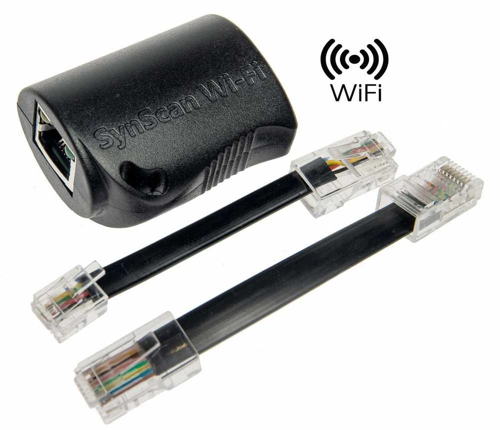 Teleskopo SynScan WiFi adapteris su jungiamaisiais laidais