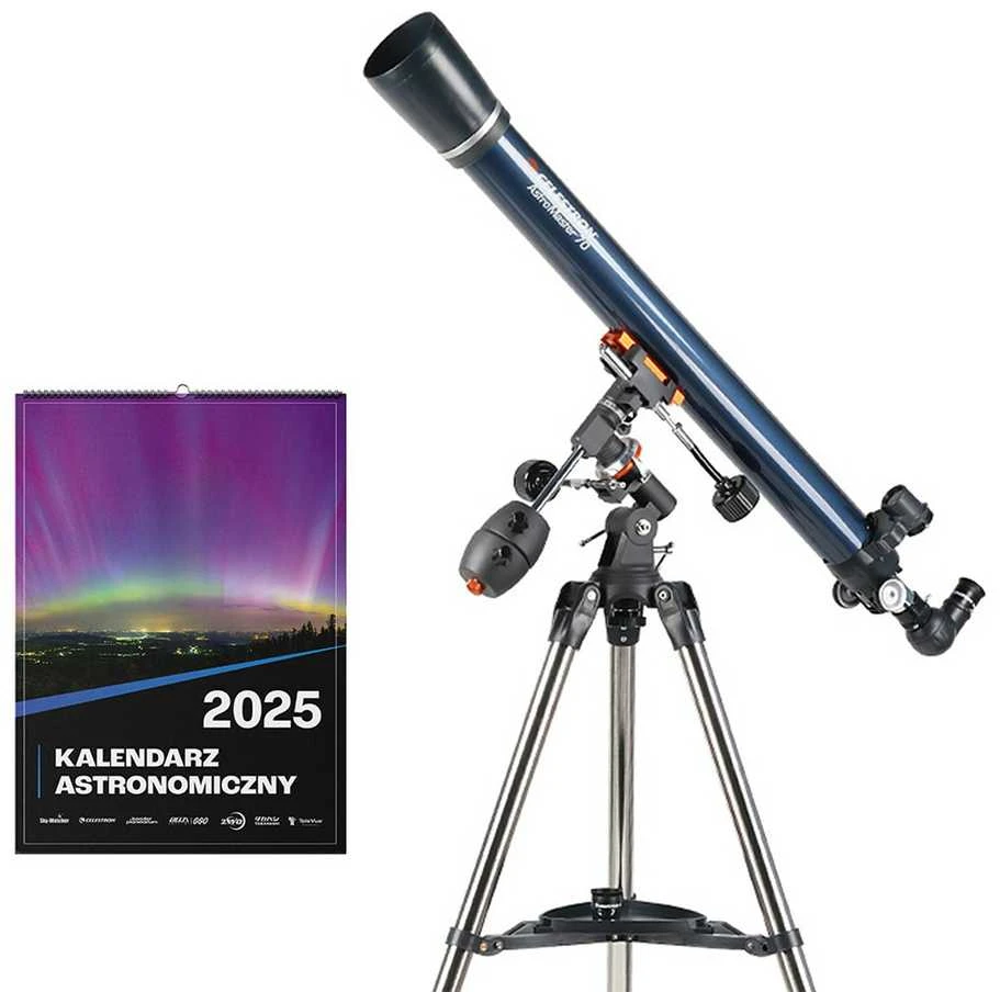 Teleskopas - Celestron Astromaster 70EQ Juodas