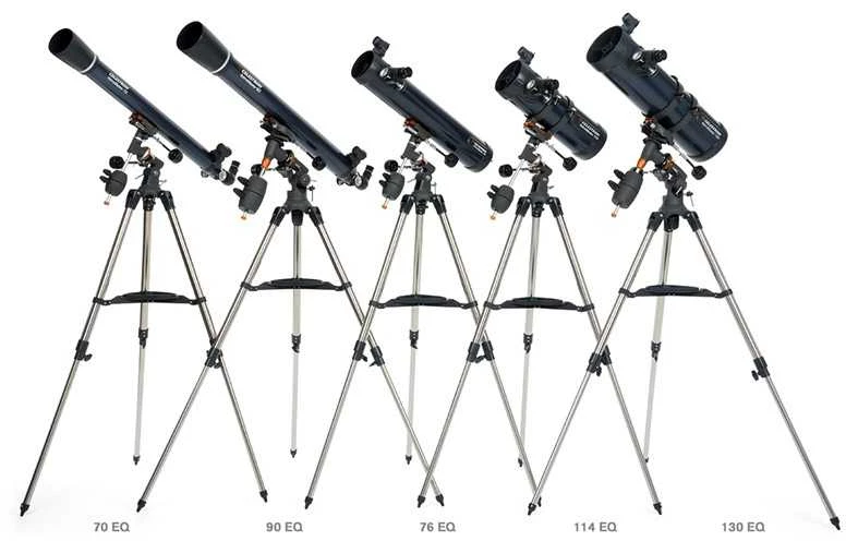 Teleskopas - Celestron AstroMaster 90EQ 50x