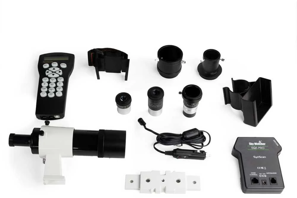 SkyWatcher Sky-Watcher BKP 2001 EQ5 teleskopas su Go-To sistema ir 200/1000 Crayford fokusatoriumi
