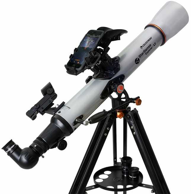 Celestron StarSense Explorer LT 70AZ refraktorinis teleskopas su išmaniojo telefono programėle