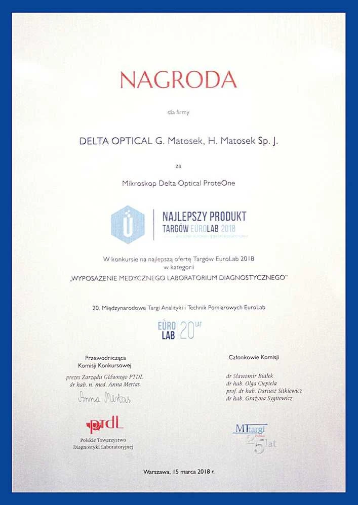 Deltaoptical Mikroskopas ProteOne