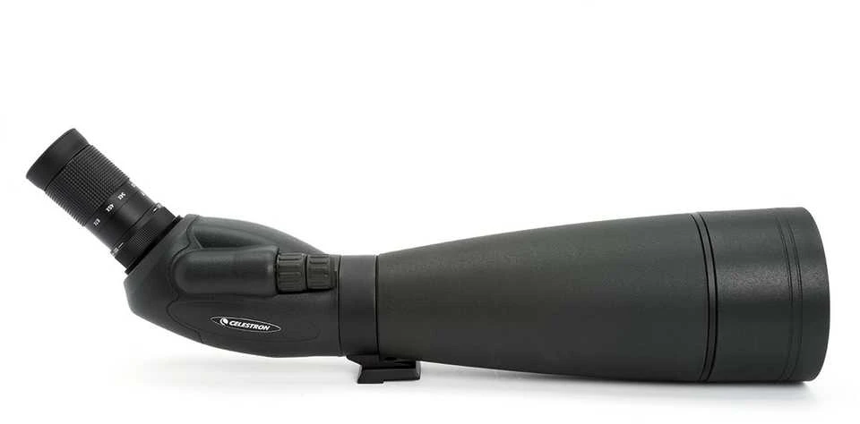 Žiūronai Celestron TrailSeeker 100-45 laipsnių stebėjimo vamzdis 67x BaK-4, juodas
