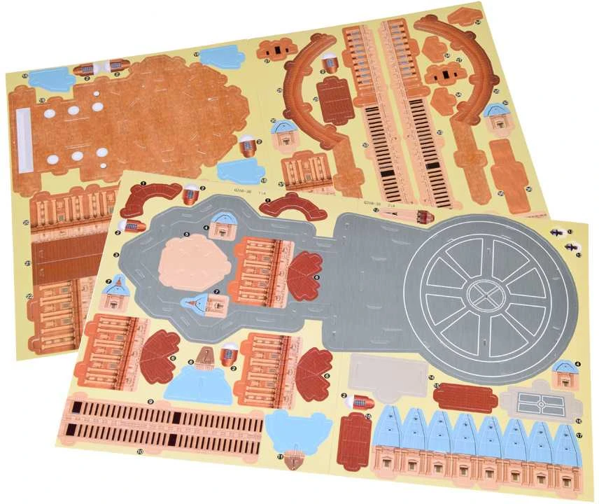 Dėlionė Jokomisiada 3D Puzzle St. Peter's Basilica Vatican 61 pcs spatial puzzle ZA1578