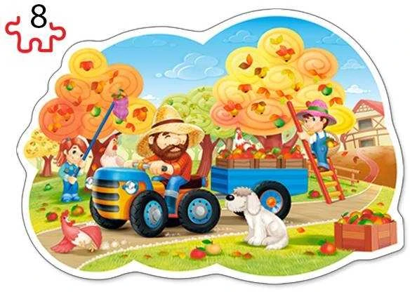 Castorland Dėlionė 55 vnt. - Keturi metų laikai