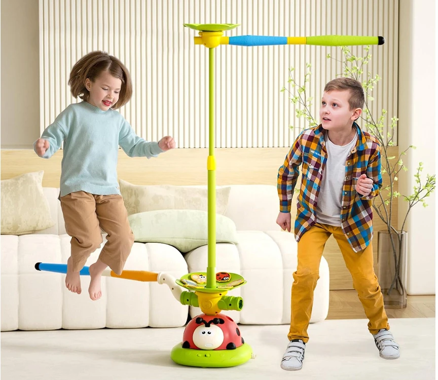 Jokomisiada 5-in-1 Ladybug Sports Set – Jump Rope, Rockets, Rings, Remote Control SP0885