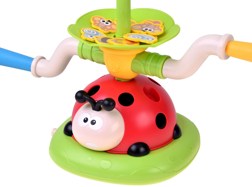 Jokomisiada 5-in-1 Ladybug Sports Set – Jump Rope, Rockets, Rings, Remote Control SP0885