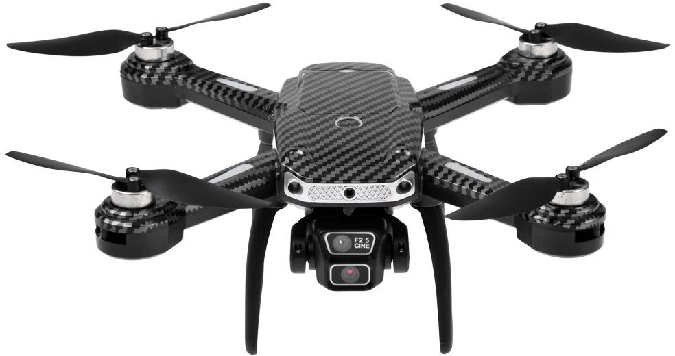 Jokomisiada A19P RC Drone HD Kamera Remote Control with Screen Obstacle Avoidance Case RC0774