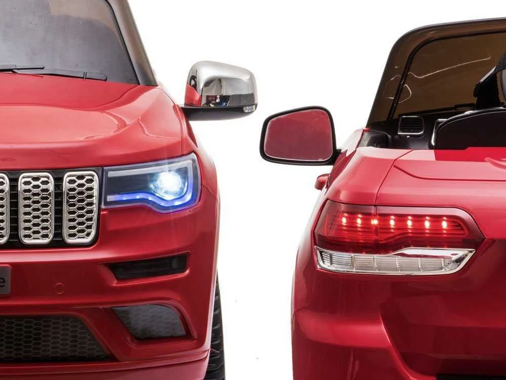 Akumuliatorinis automobilis vaikams Jokomisiada JEEP PA0260 | spalva: raudona
