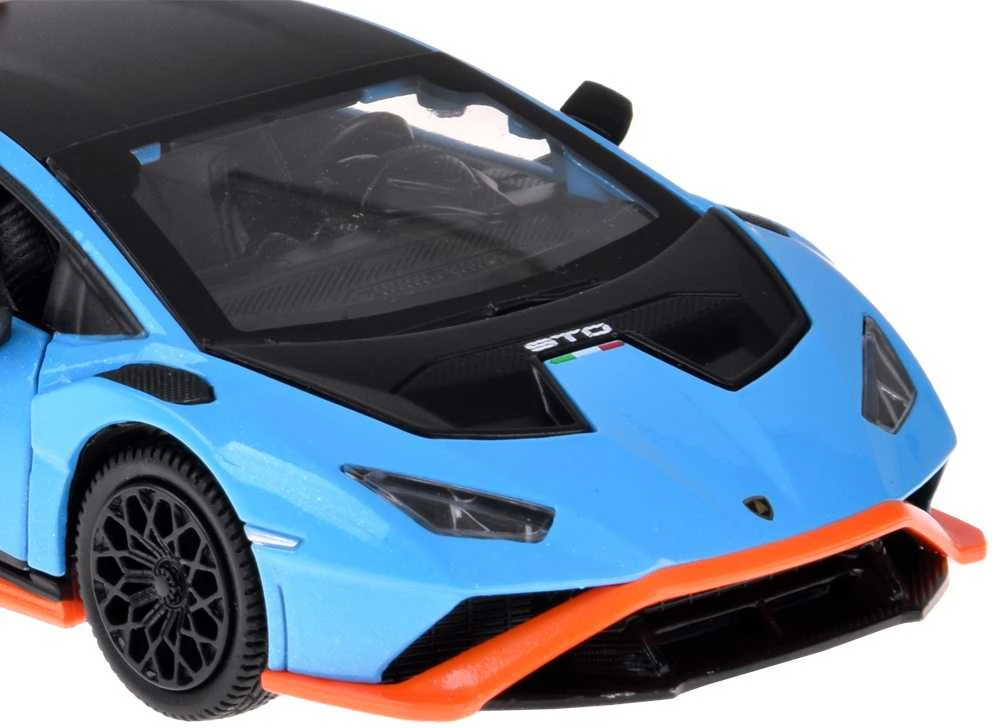 Jokomisiada Metalinis automobilis „Lamborghini Huracan STO“ 1:32 garso ir šviesos efektas ZA5949