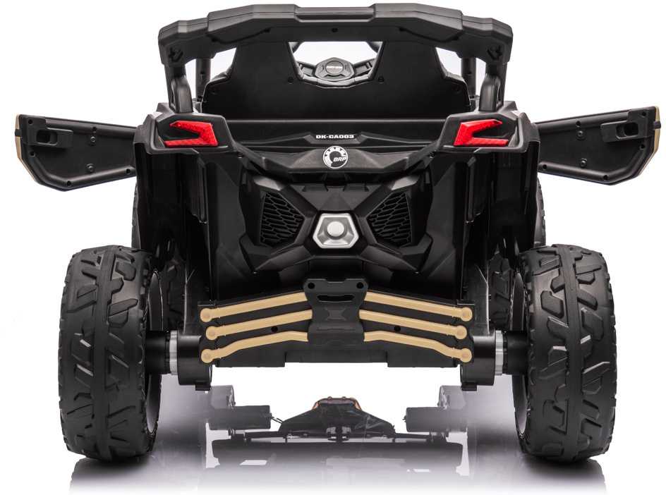 Akumuliatorinis keturratis vaikams Jokomisiada Buggy 4x4, 800W, PA0299 BE | spalva: smėlio/juoda aprašymas - Prekės nuotrauka