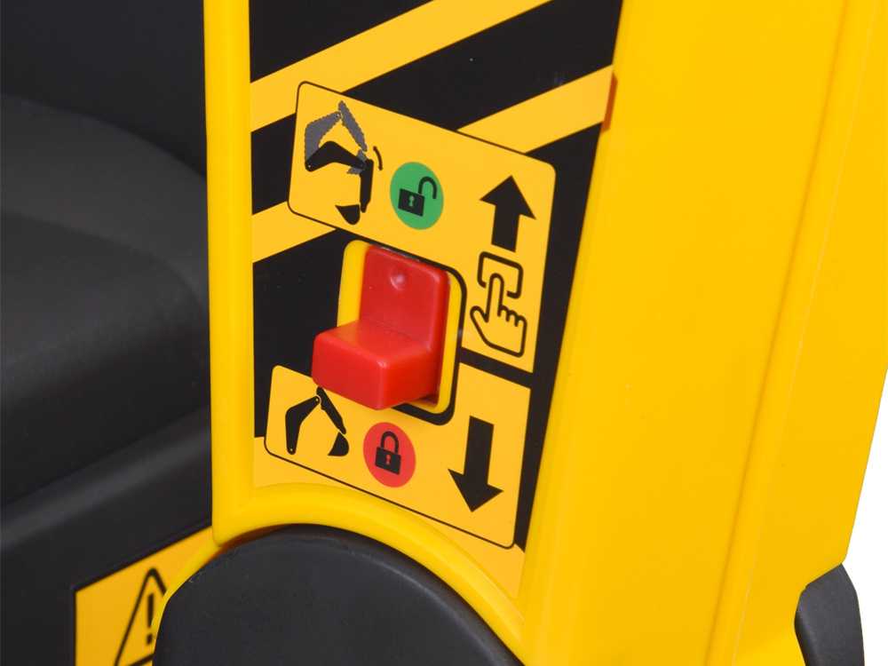 Jokomisiada Backhoe battery charger electric excavator for children ZA5612