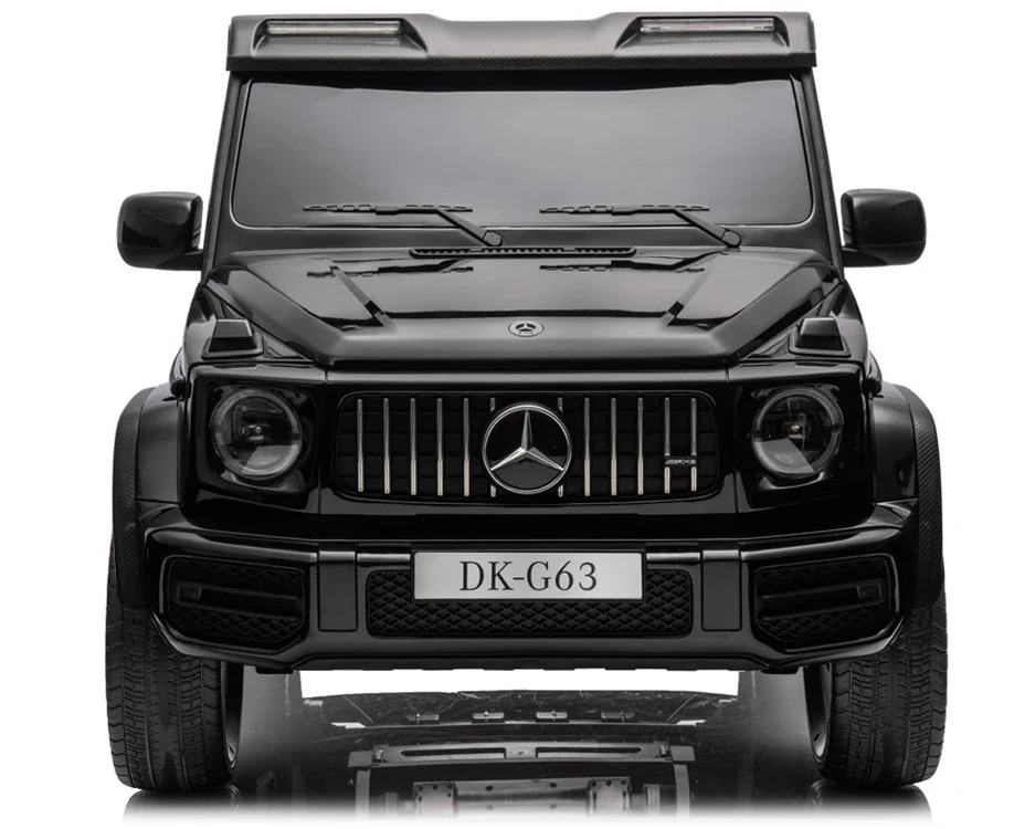 Jokomisiada Baterijomis varomas automobilis Mercedes G klasės 63 AMG 4x4 Panelinis radijas 2 asmenims PA0309