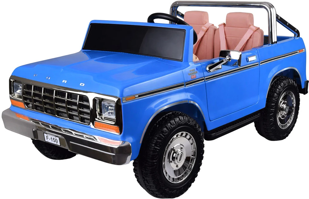Jokomisiada Baterija varomas dvivietis klasikinis „Ford Bronco“ pikapas PA0338