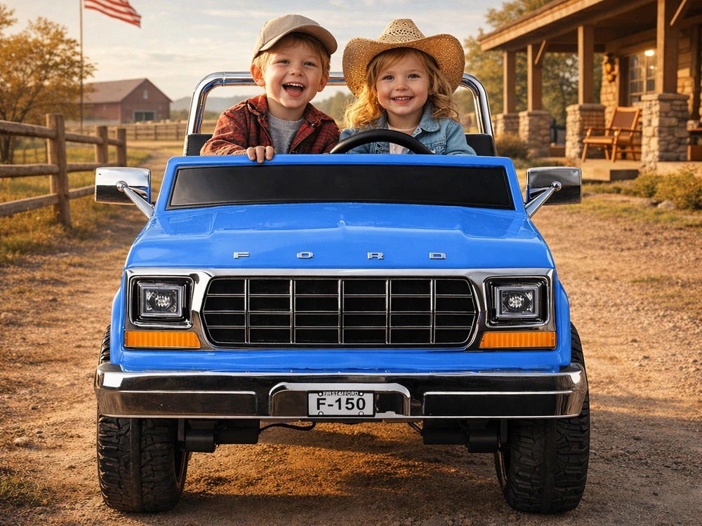 Jokomisiada Baterija varomas dvivietis klasikinis „Ford Bronco“ pikapas PA0338