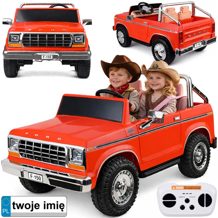 Jokomisiada Baterija varomas dvivietis klasikinis „Ford Bronco“ pikapas PA0338