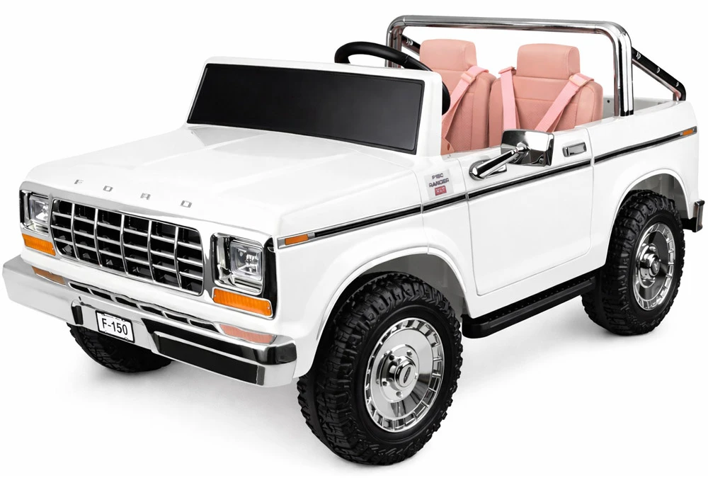 Jokomisiada Baterija varomas dvivietis klasikinis „Ford Bronco“ pikapas PA0338