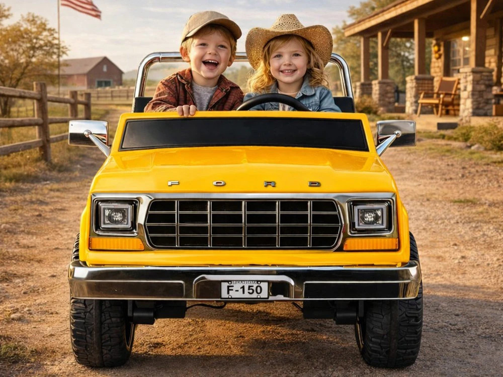Jokomisiada Baterija varomas dvivietis klasikinis „Ford Bronco“ pikapas PA0338