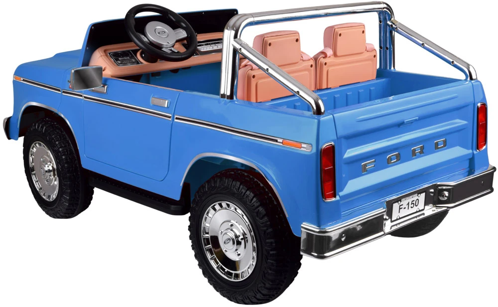 Jokomisiada Baterija varomas dvivietis klasikinis „Ford Bronco“ pikapas PA0338
