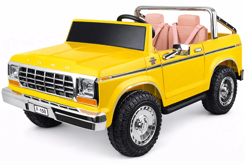 Jokomisiada Baterija varomas dvivietis klasikinis „Ford Bronco“ pikapas PA0338