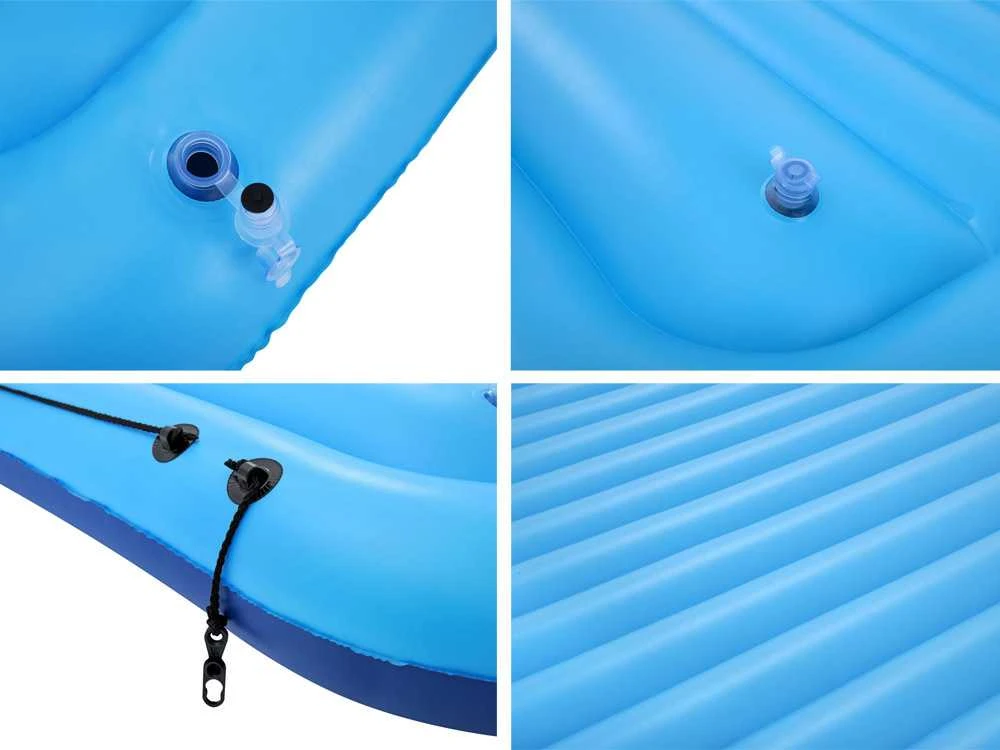 Bestway PLAUKIOJANTI SALA pripučiamas vandens čiužinys 4 asmenims 360 kg 269 x 183 cm 43542