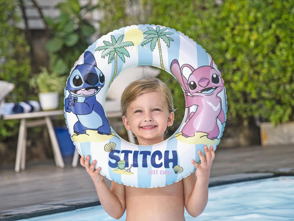 Bestway Disney Lilo ir Stitch pripučiamas plaukimo ratas 56 cm 9104U