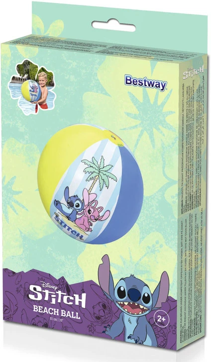 Bestway Pripučiamas paplūdimio kamuolys Disney Lilo ir Stitch 51 cm 9104T