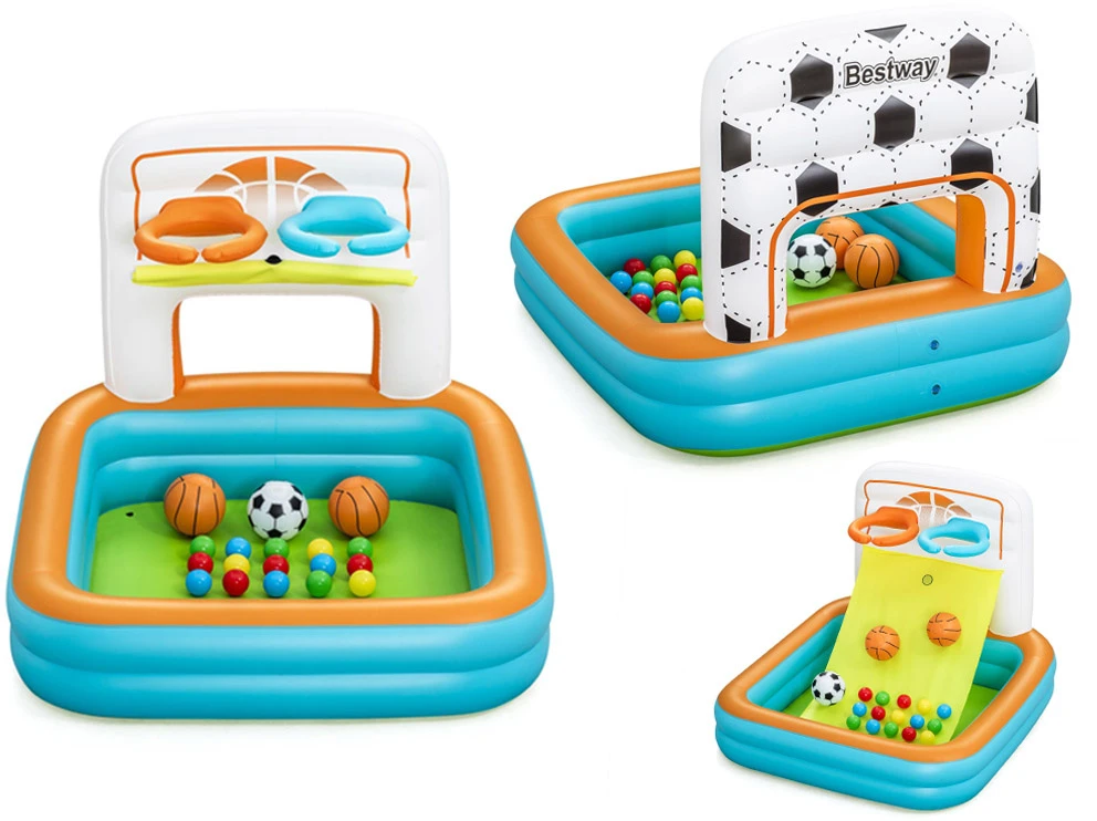 Pripučiama žaidimų aikštelė Bestway 3in1, 120 cm x 107 cm