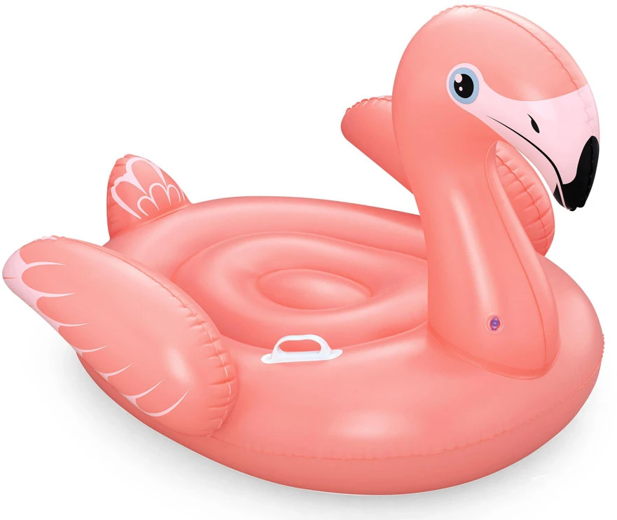 Pripučiamas plaustas Bestway Flamingo, 41525, 138 cm x 107cm