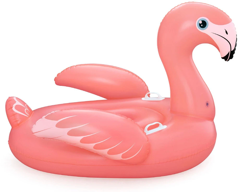 Pripučiamas plaustas Bestway Flamingo, 41525, 138 cm x 107cm
