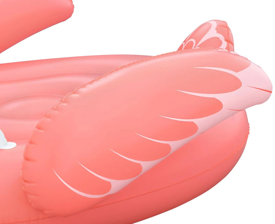 Pripučiamas plaustas Bestway Flamingo, 41525, 138 cm x 107cm