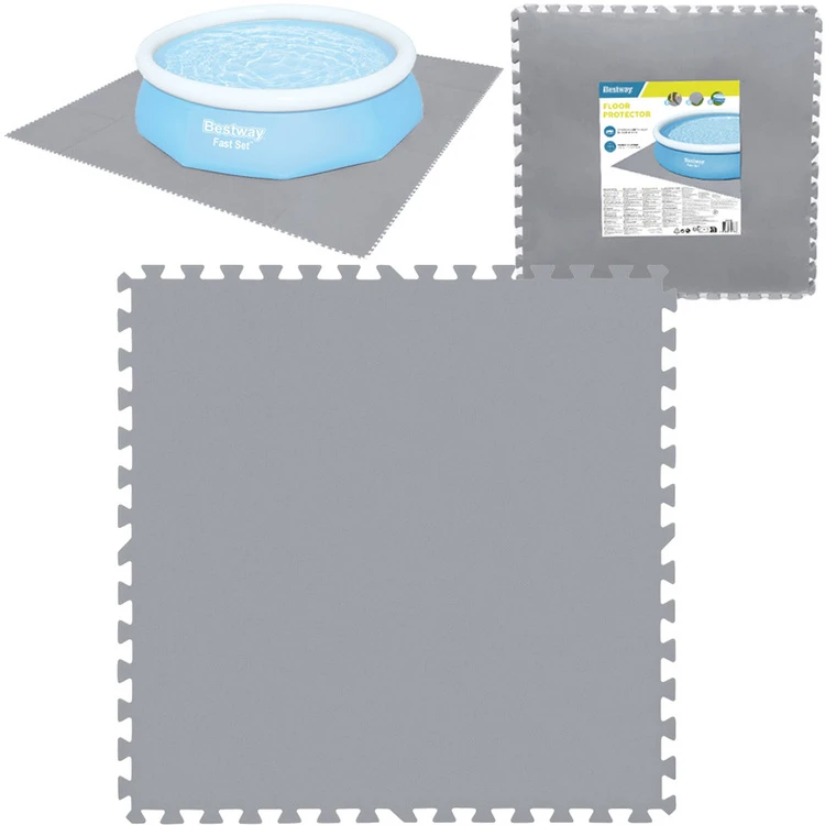 Bestway Flowclear Grindų apsaugos, 9vnt., žalios spalvos, 5,47m²